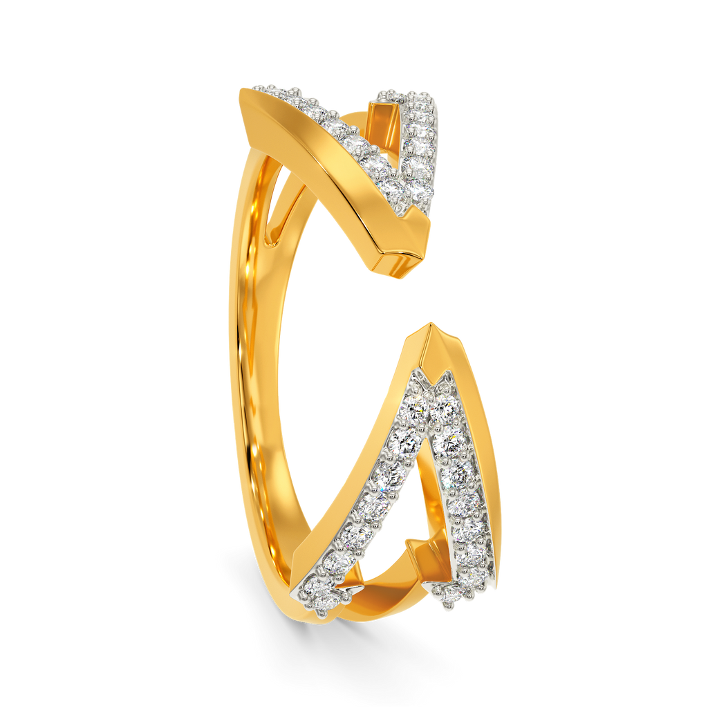 Armor Twist Diamond Rings