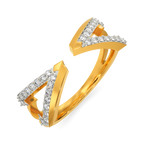 Armor Twist Diamond Rings