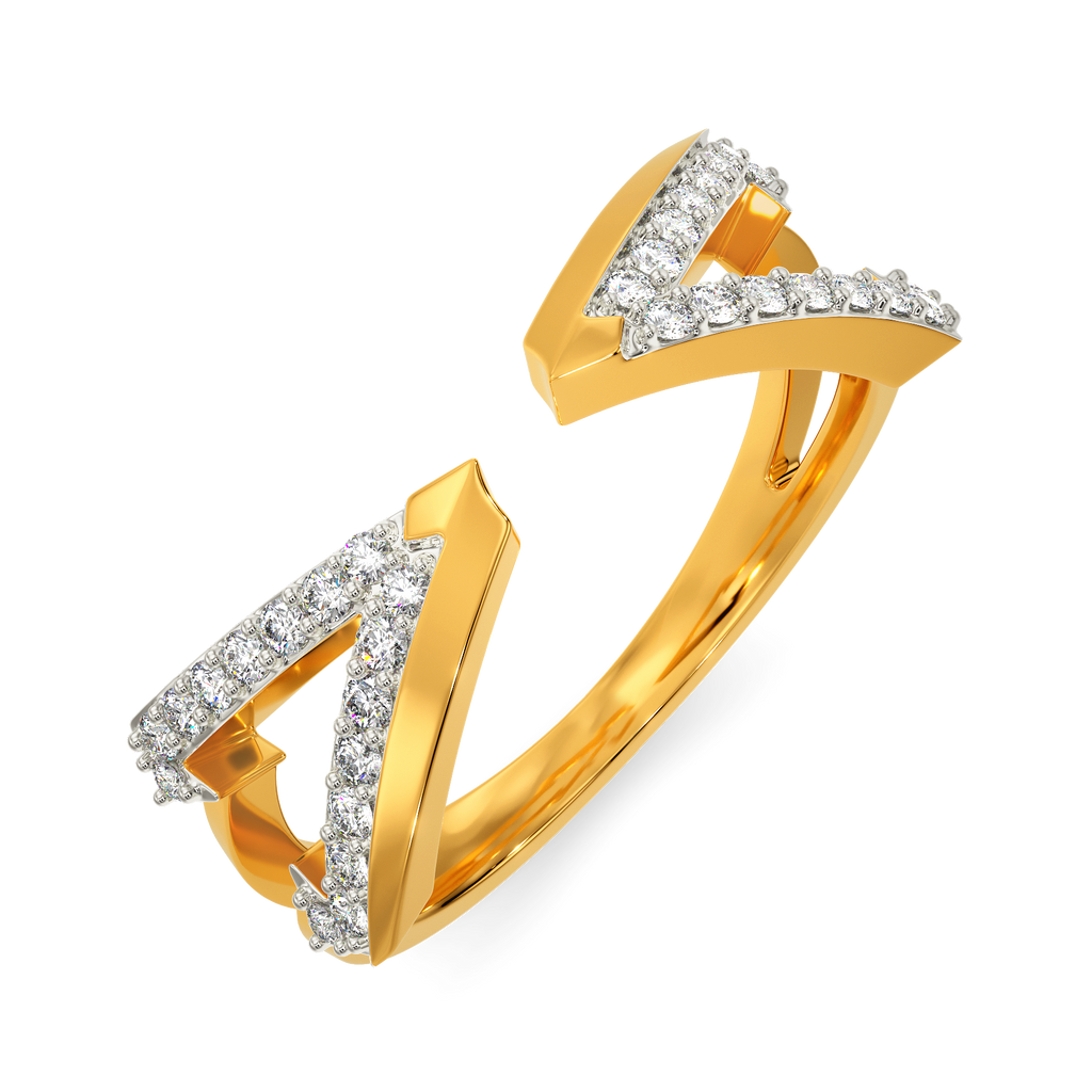 Armor Twist Diamond Rings