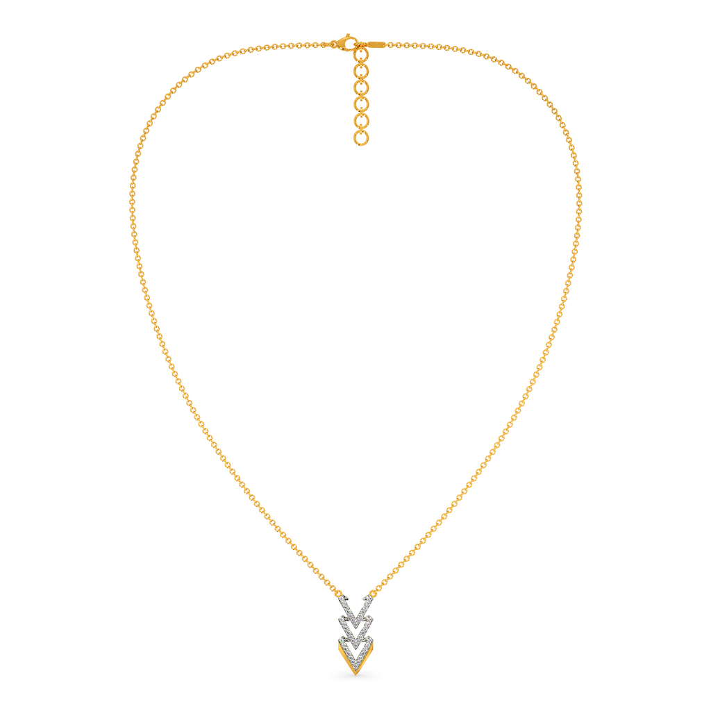 Armor Twist Diamond Necklaces
