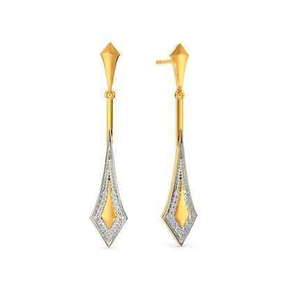 Artsy Armor Diamond Earrings