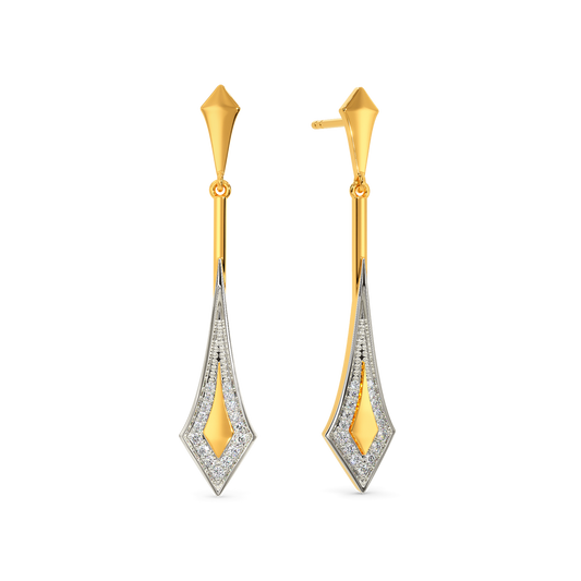 Artsy Armor Diamond Earrings