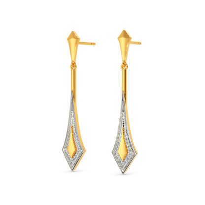 Artsy Armor Diamond Earrings