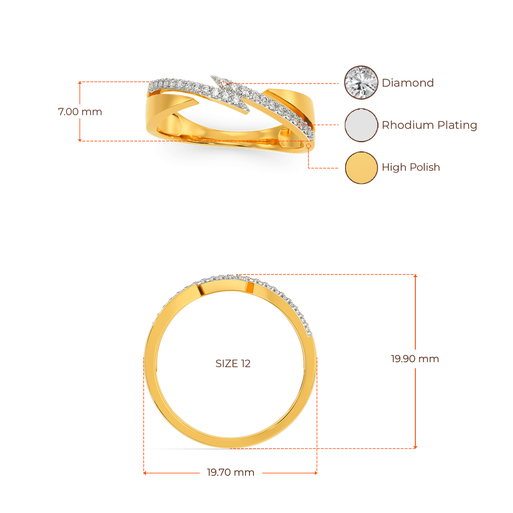 Artsy Armor Diamond Rings