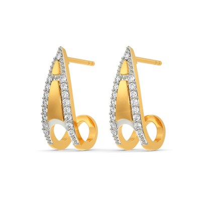 Spell of Armor Diamond Earrings