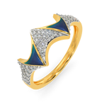 Alien Atomy Diamond Rings