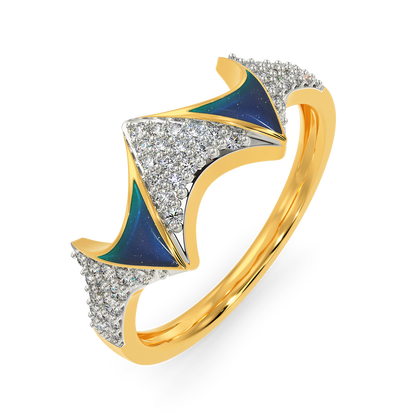 Alien Atomy Diamond Rings