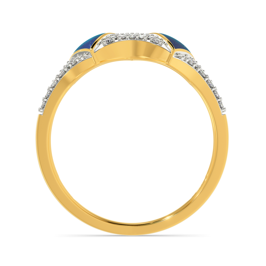 Alien Atomy Diamond Rings