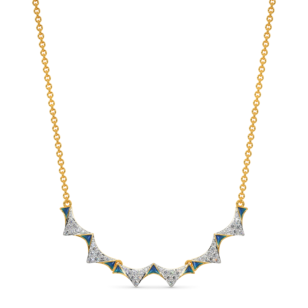 Alien Atomy Diamond Necklaces