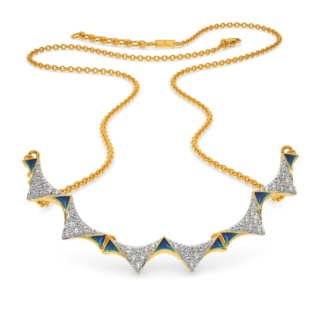 Alien Atomy Diamond Necklaces