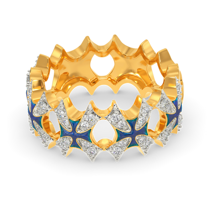 In A Blue Fantasy World Diamond Rings