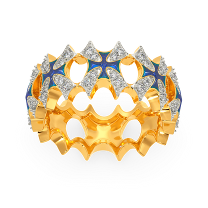 In A Blue Fantasy World Diamond Rings