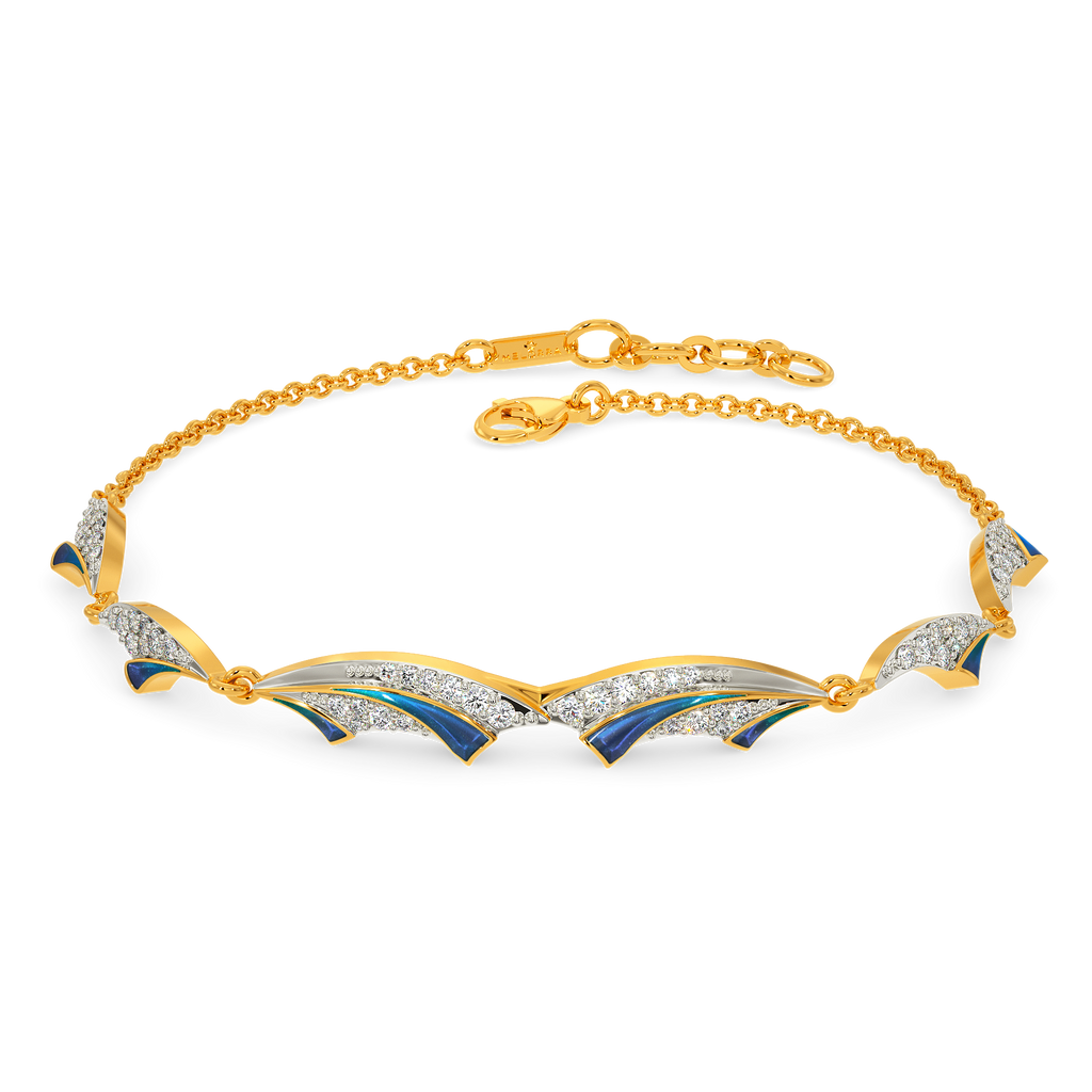 Blue Dreams Diamond Bracelets