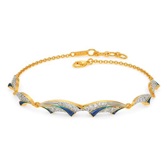 Blue Dreams Diamond Bracelets