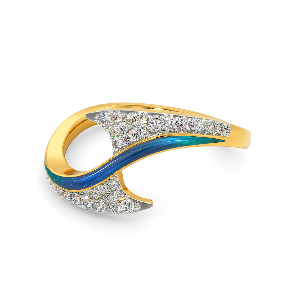 Blue Dreams Diamond Rings