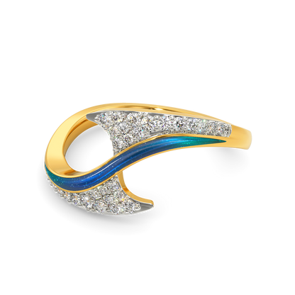 Blue Dreams Diamond Rings