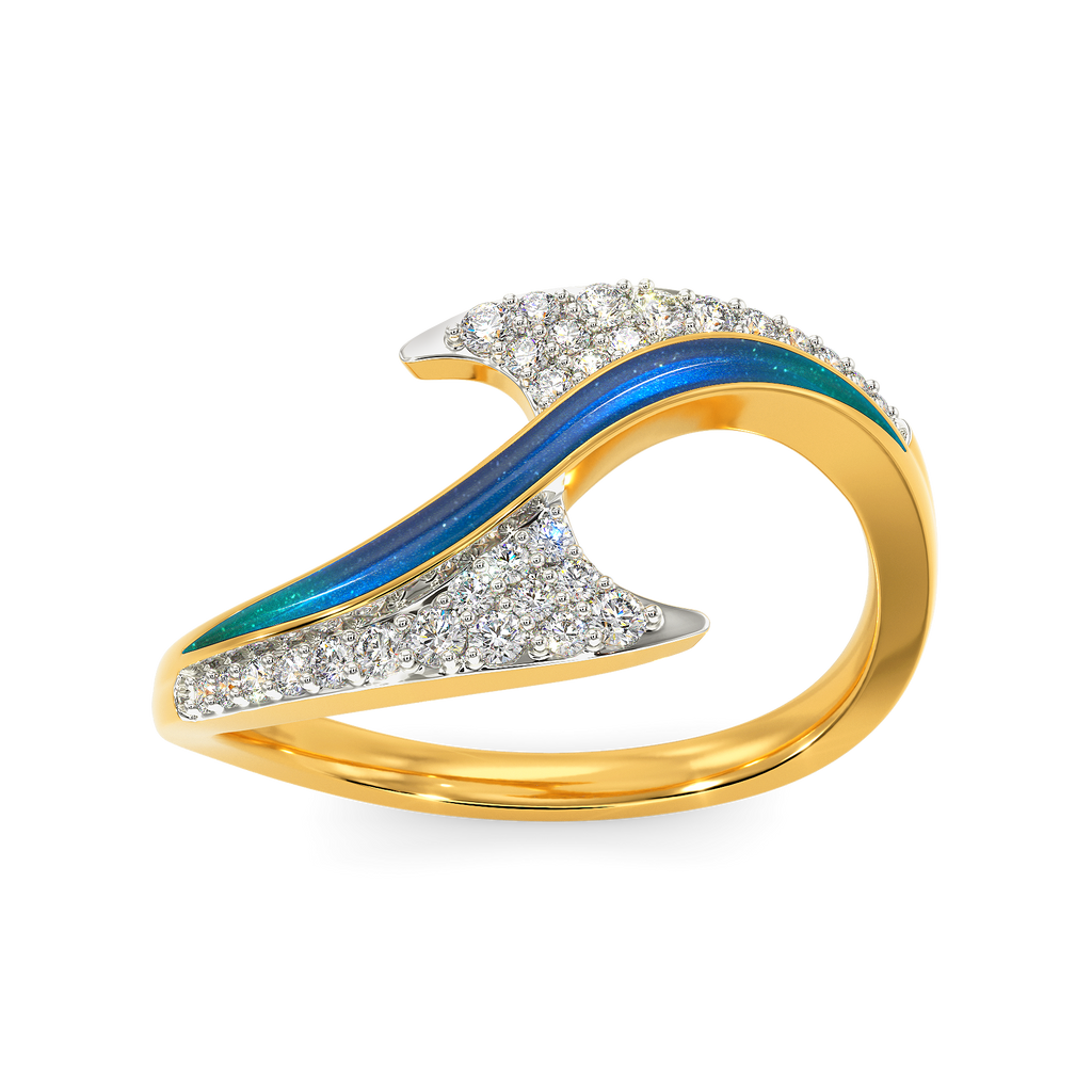 Blue Dreams Diamond Rings