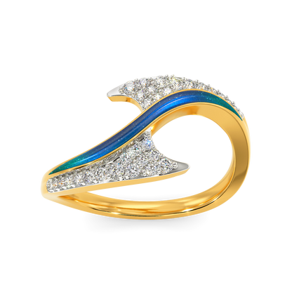 Blue Dreams Diamond Rings