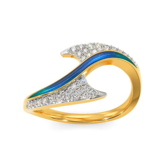 Blue Dreams Diamond Rings