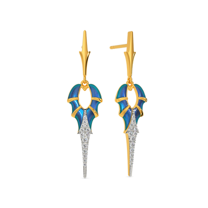 Moat Diamond Earrings