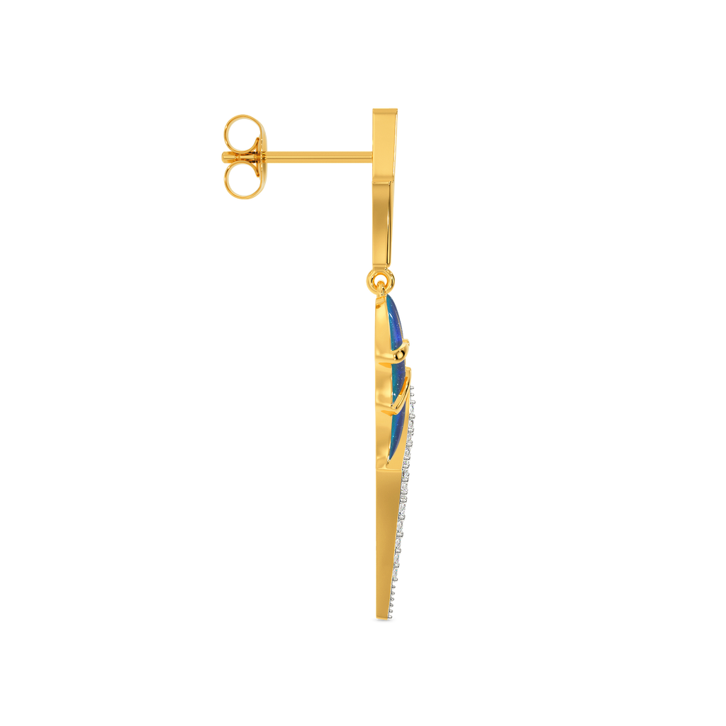 Moat Diamond Earrings