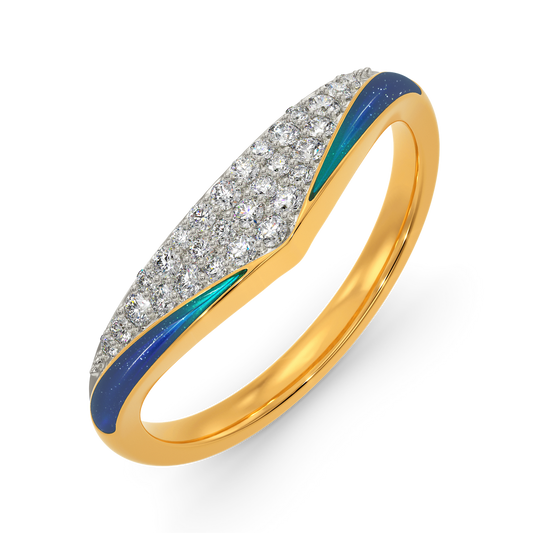 Moat Diamond Rings