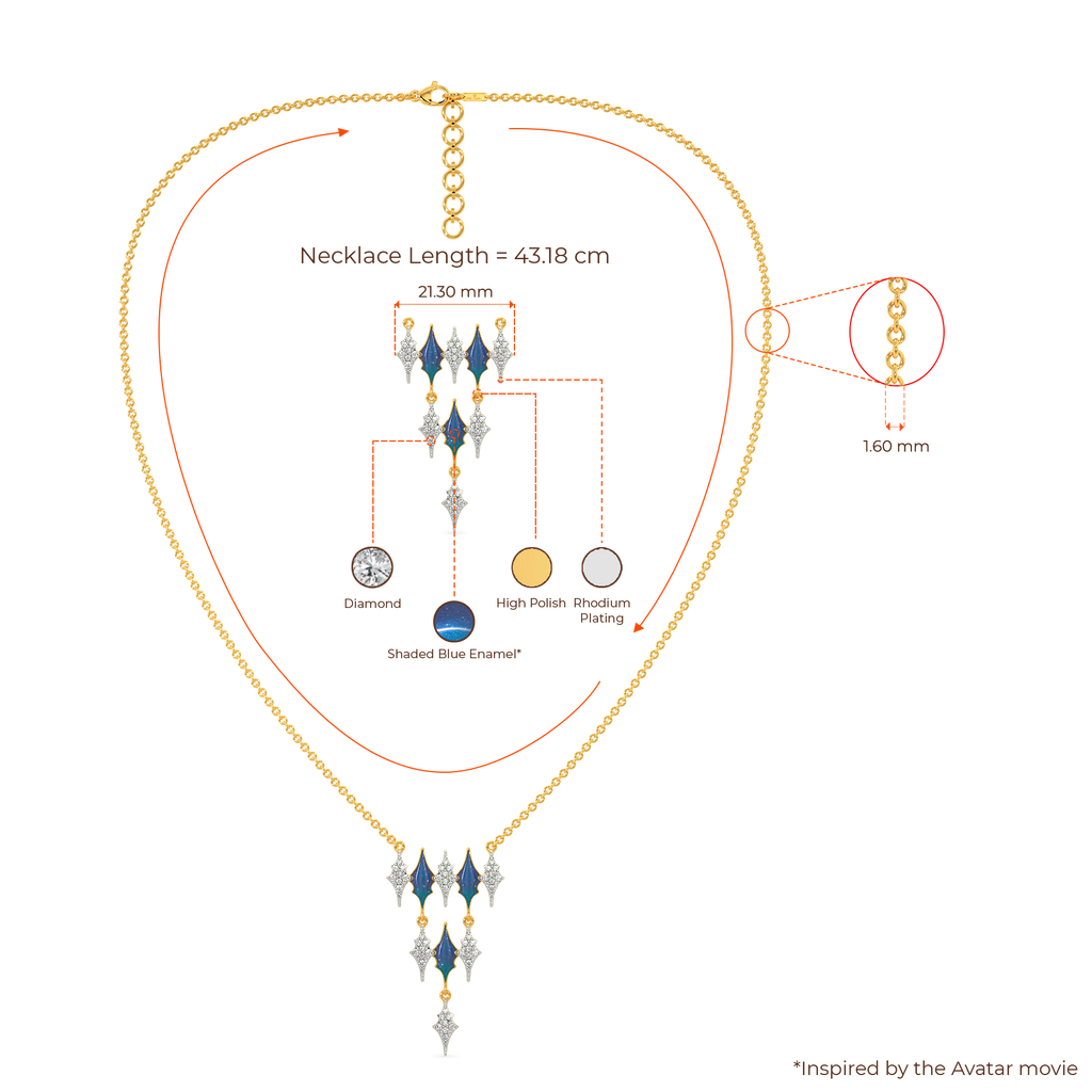 The Na'vi Way Diamond Necklaces