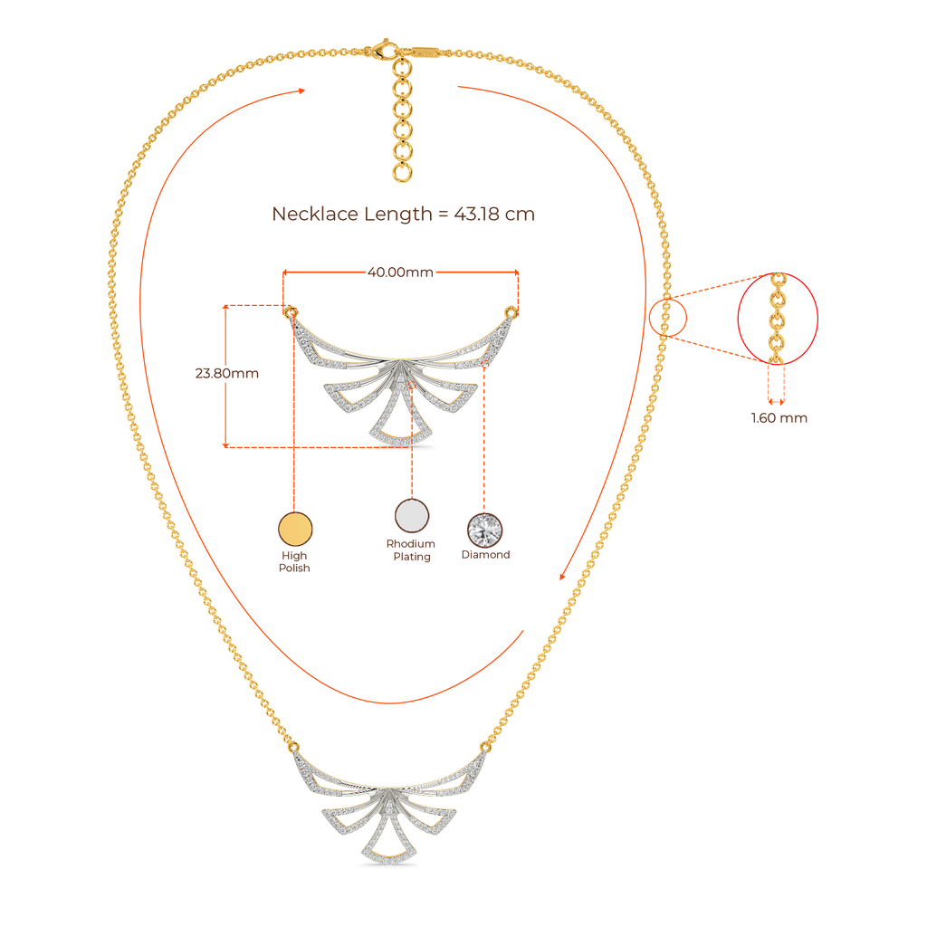 Glow Gown Diamond Necklaces