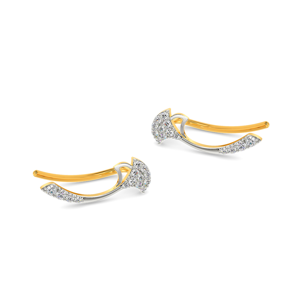Being Whimsical Diamond Earrings
