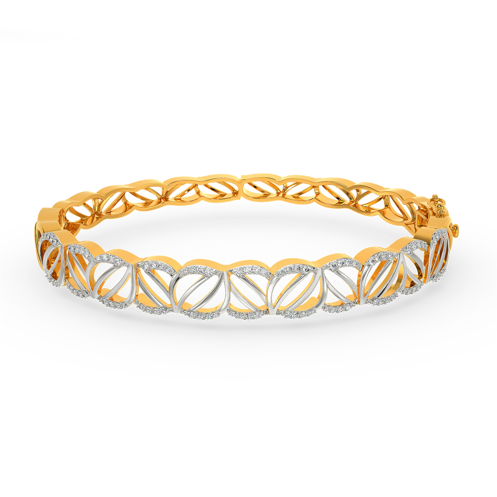 Rise To Glamour  Diamond Bangles