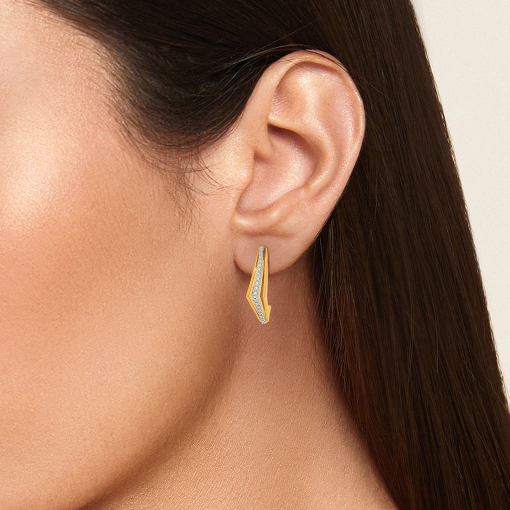 Rise To Glamour  Diamond Earrings