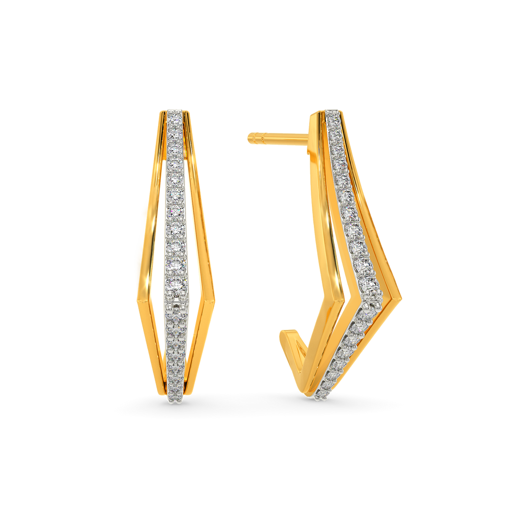 Rise To Glamour  Diamond Earrings
