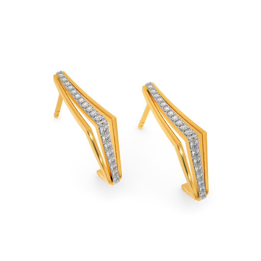 Rise To Glamour  Diamond Earrings