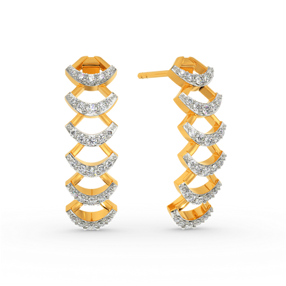 Old-World Charm Diamond Earrings