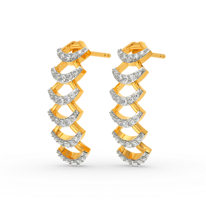 Old-World Charm Diamond Earrings