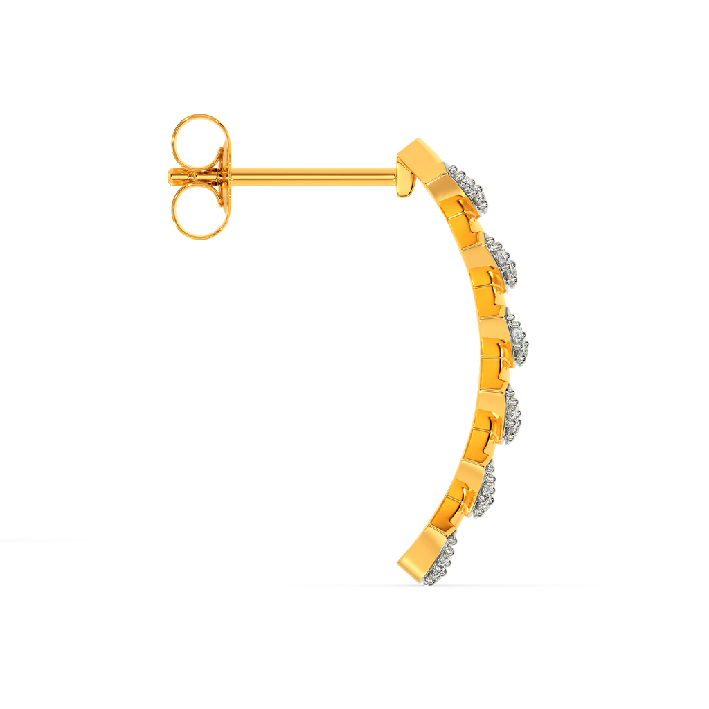 Old-World Charm Diamond Earrings