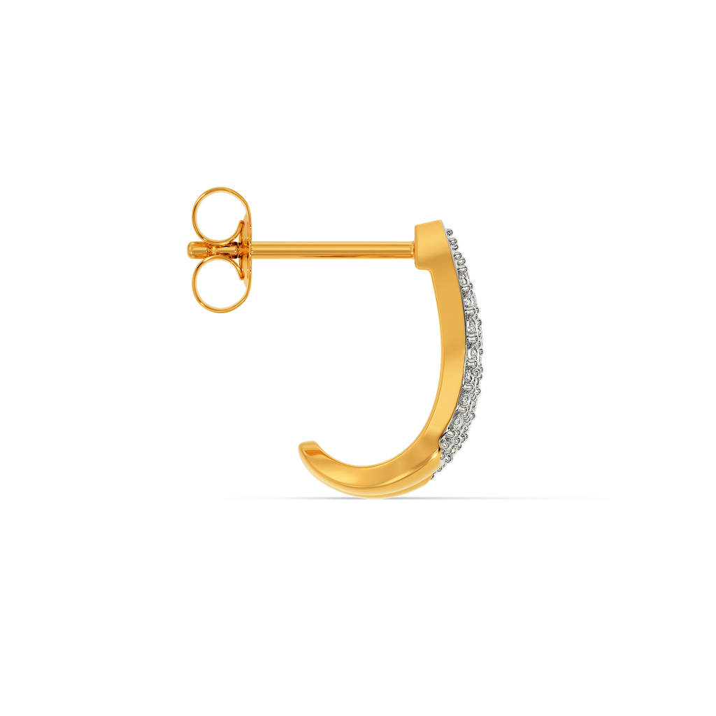 Glow With The Flow  Diamond Earrings