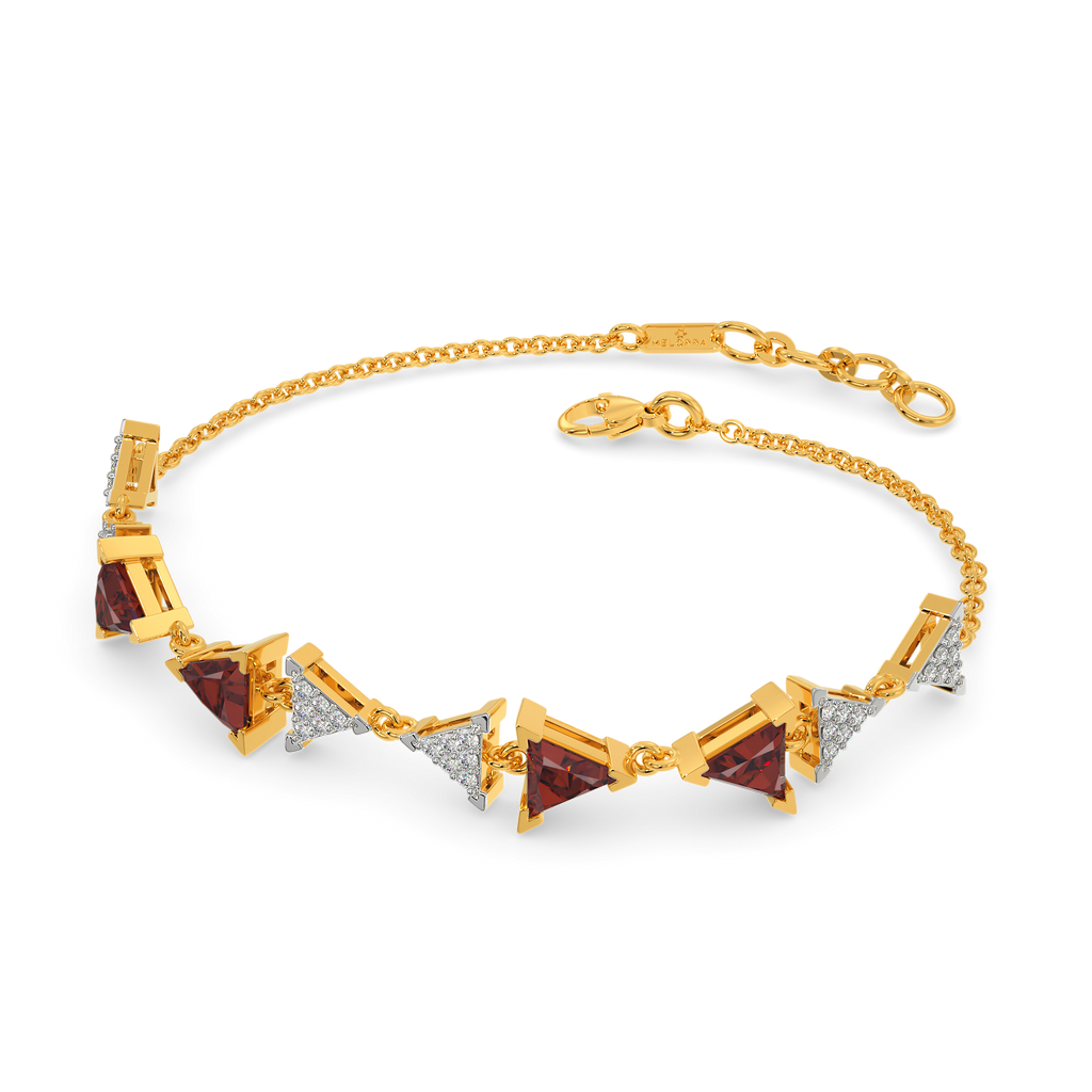 Iconic Garnet Diamond Bracelets
