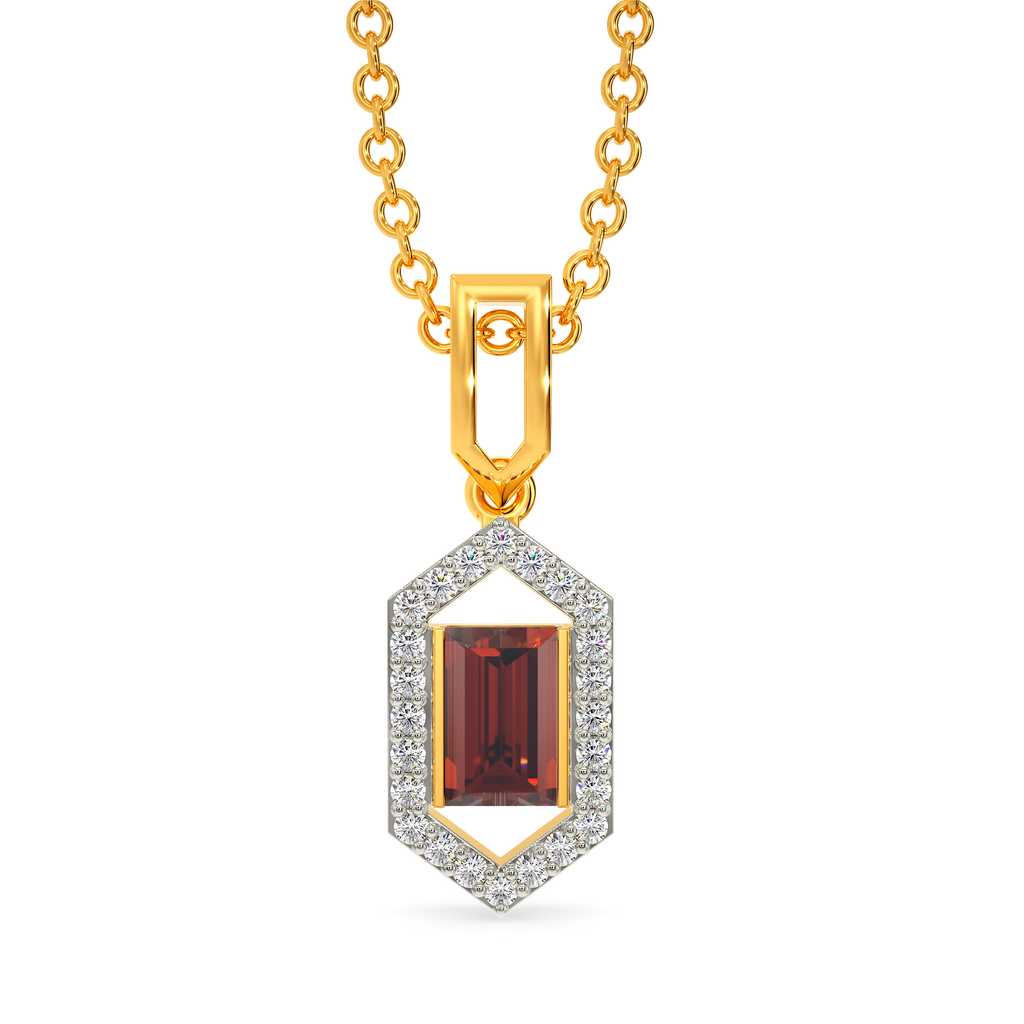 Red Winter Diamond Pendants