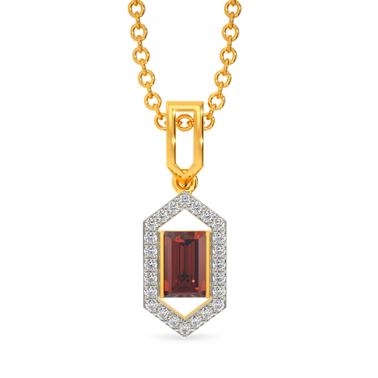 Red Winter Diamond Pendants