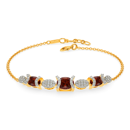 Red Power Diamond Bracelets