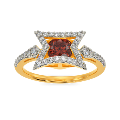 Dramatic Red Diamond Rings