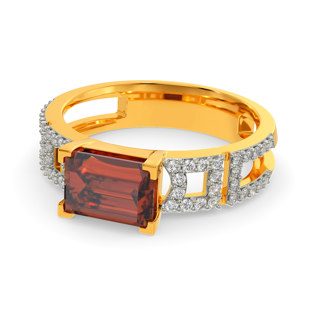 Red Fair Diamond Rings