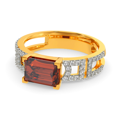 Red Fair Diamond Rings