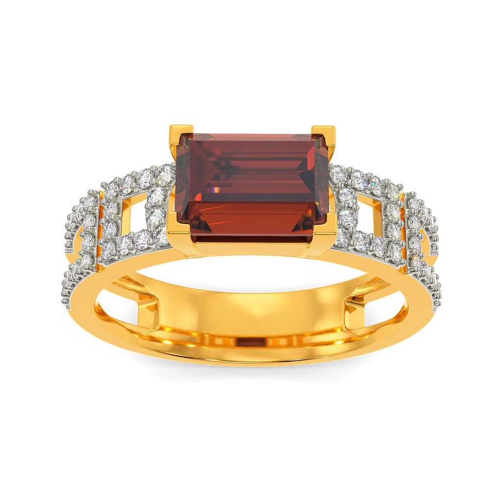 Red Fair Diamond Rings