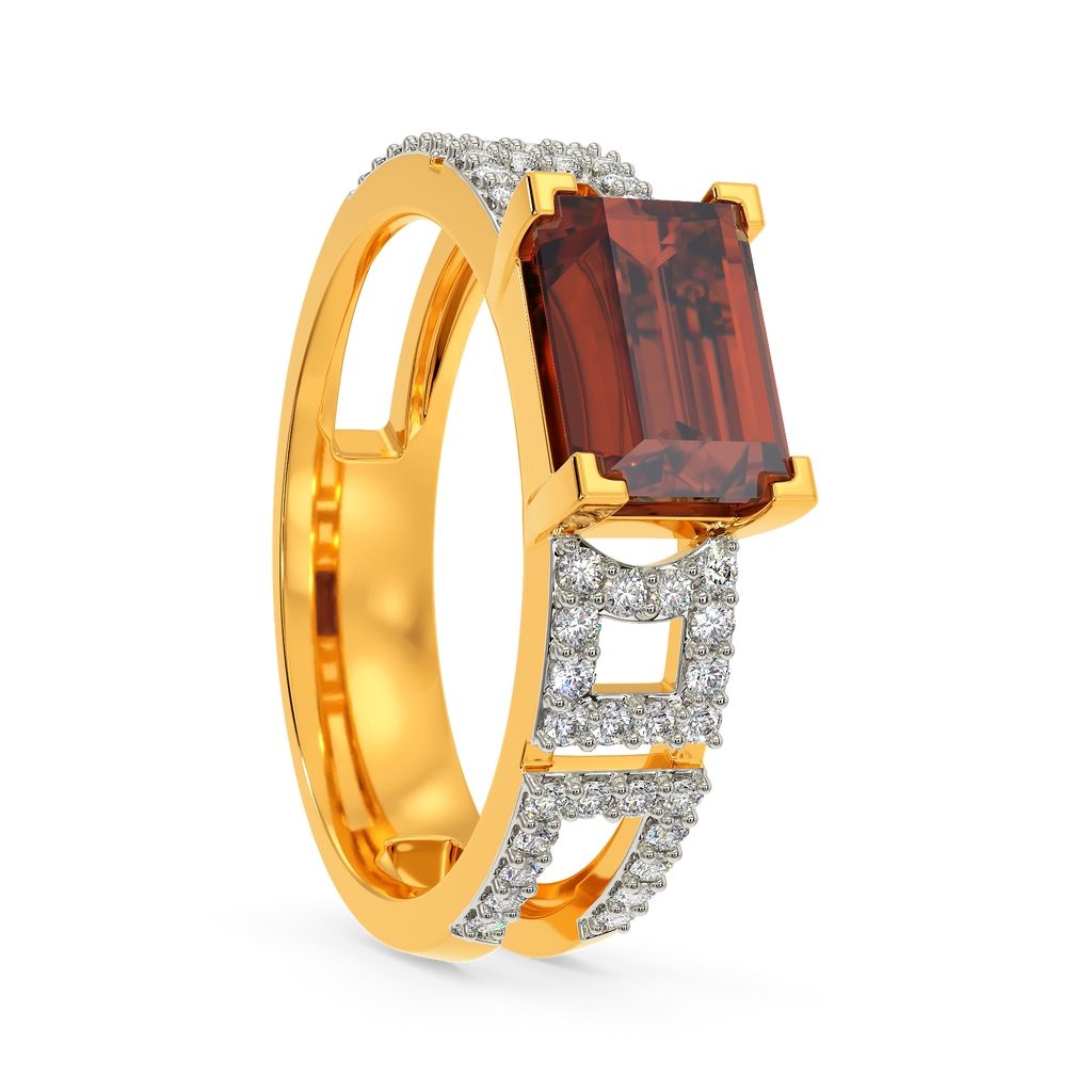 Red Fair Diamond Rings