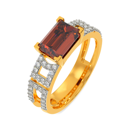 Red Fair Diamond Rings