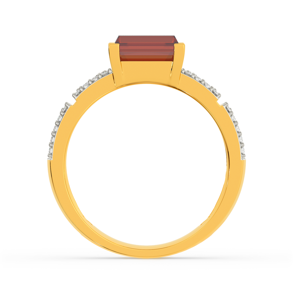 Red Fair Diamond Rings