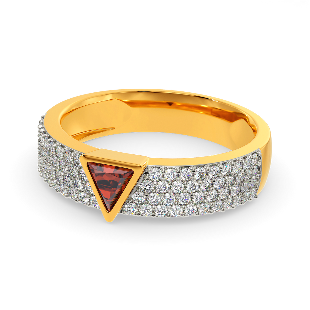 Bawse Red Diamond Rings