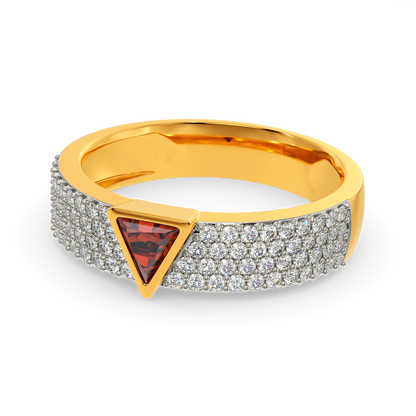 Bawse Red Diamond Rings